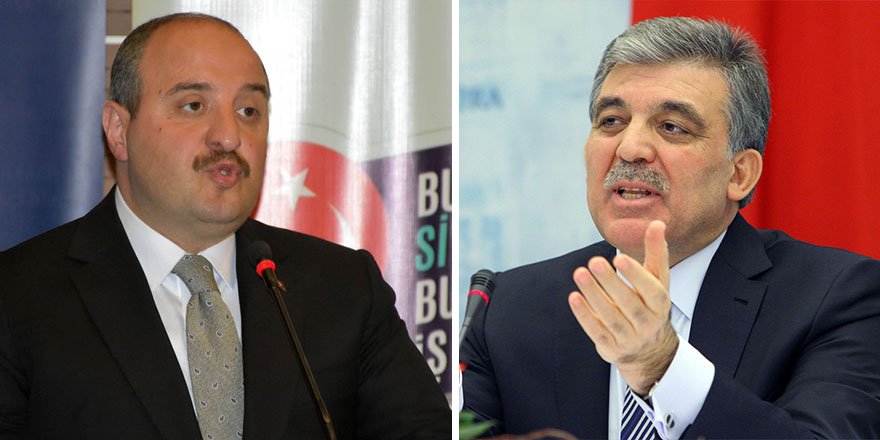 Bakan Varank'tan Abdullah Gül'e sert tepki