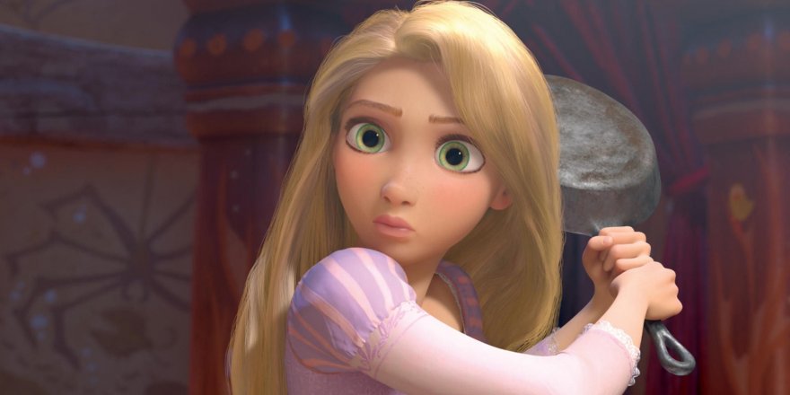 2010 yapımı Rapunzel filminde korona detayı!