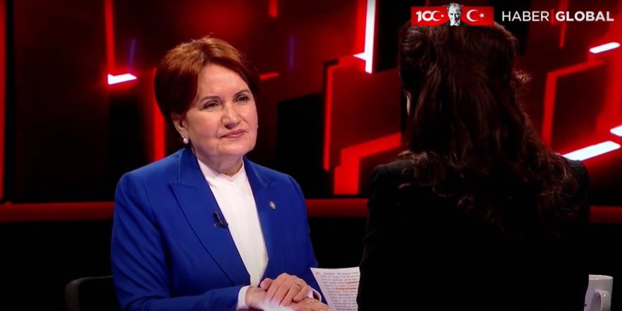 Meral Akşener canlı yayında konuştu: "HDP, PKK'nın uzantısıdır"