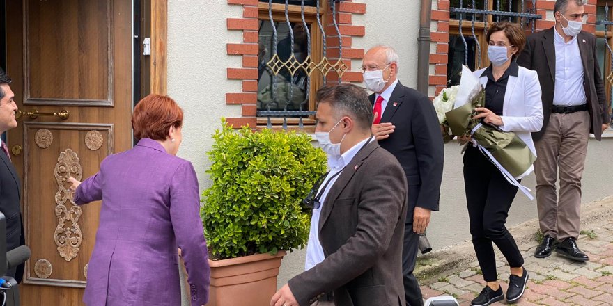 Kılıçdaroğlu ve İmamoğlu'ndan Meral Akşener'e bayram ziyareti