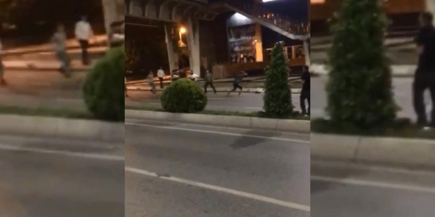 İstanbul'da gece yarısı "meydan muharebesi"  Sopalar, demirler, silahlar...