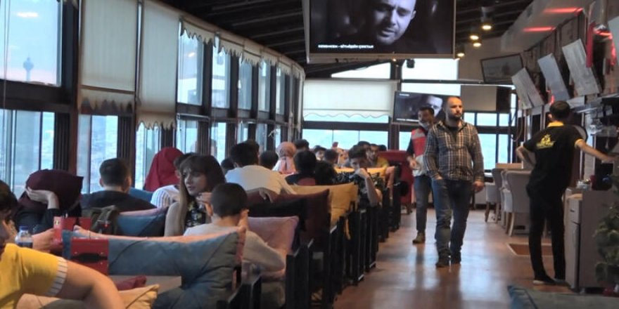 Yer: İstanbul... Kafede sosyal mesafe kuralına uyulmayınca bakın ne oldu