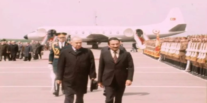 Arşiv açıldı: Ecevit’in Sovyetler Birliği ziyareti görüntüleri ilk kez yayınladı
