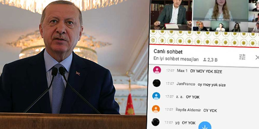 Erdoğan "dislike" rekoru kırınca Yeni Şafak'tan dikkat çeken haber geldi