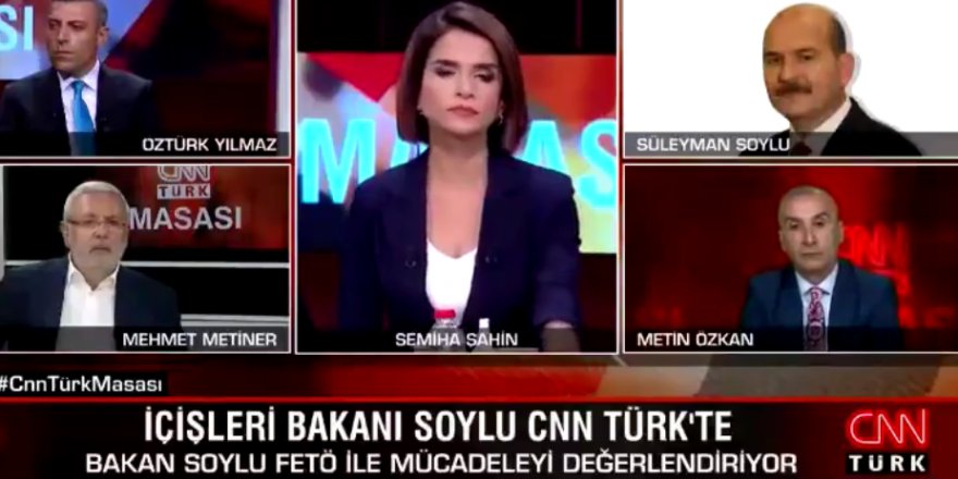Süleyman Soylu ile AKP'li Mehmet Metiner arasında canlı yayında kavga! Şok sözler