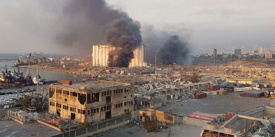 Beyrut'ta büyük patlama