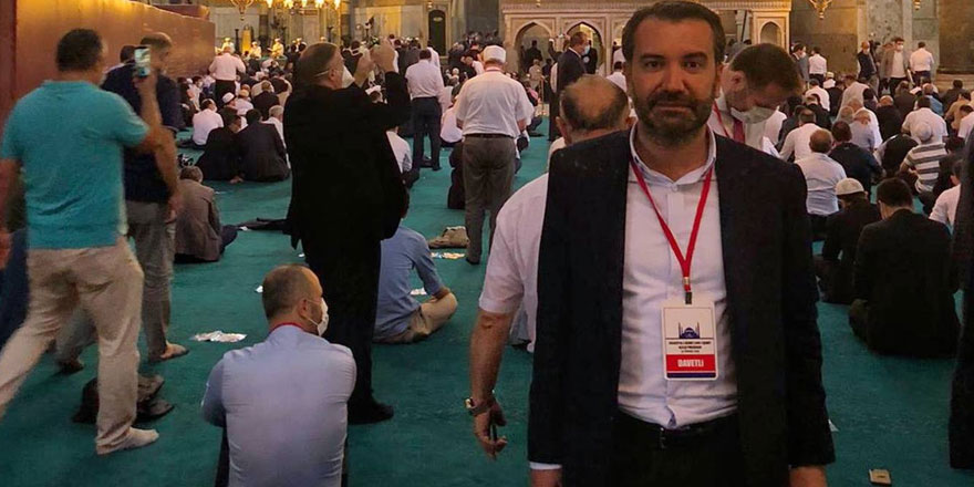 Ayasofya'ya giden AKP'li başkan korona virüse yakalandı