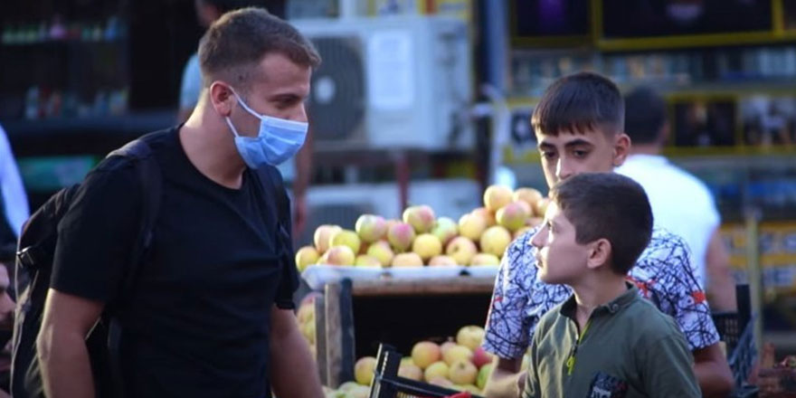 Diyarbakır'da yapılan sosyal deneyde çocuklar insanlık dersi verdi
