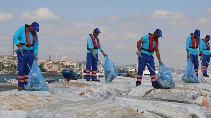İstanbul kıyıları temizleniyor