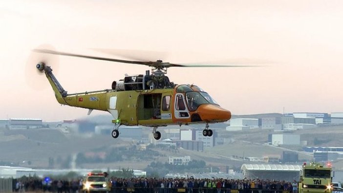 Yerli helikopter motorunun gücü test edildi
