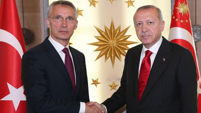 Cumhurbaşkanı Erdoğan  NATO Genel Sekreteri ile görüştü
