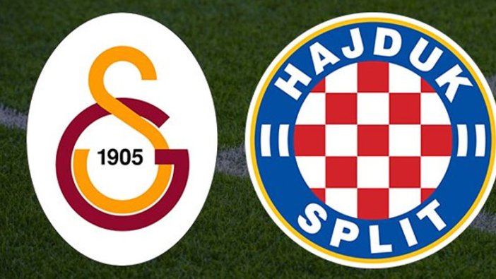Galatasaray'ın-Hajduk Split maçı 2-0 bitti