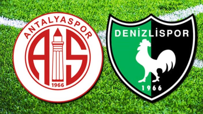 Antalyaspor-Denizlispor maçı 1-0 bitti