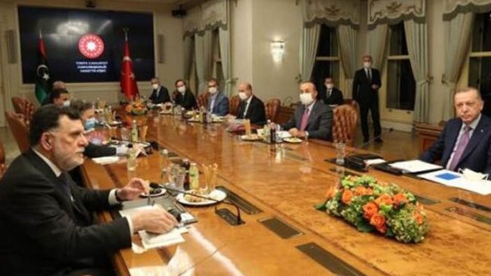 Cumhurbaşkanı Erdoğan'dan kritik Libya görüşmesi