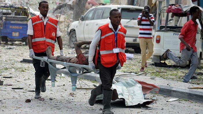 Somali'de pazar yerine bombalı saldırı