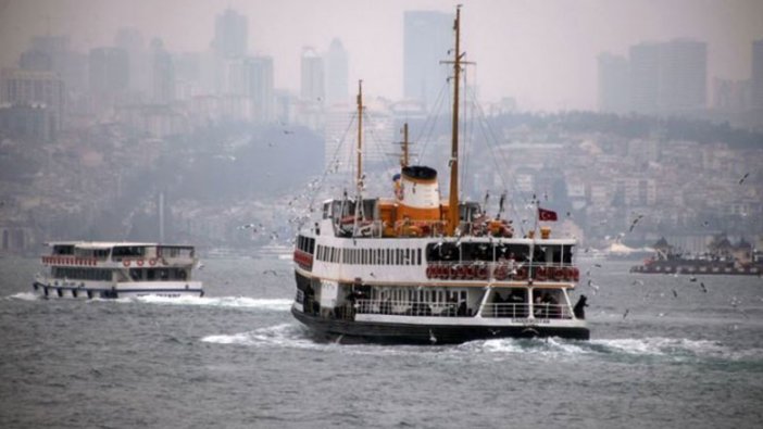 İstanbul'da Şehir Hatları'nda bazı seferler  iptal edildi
