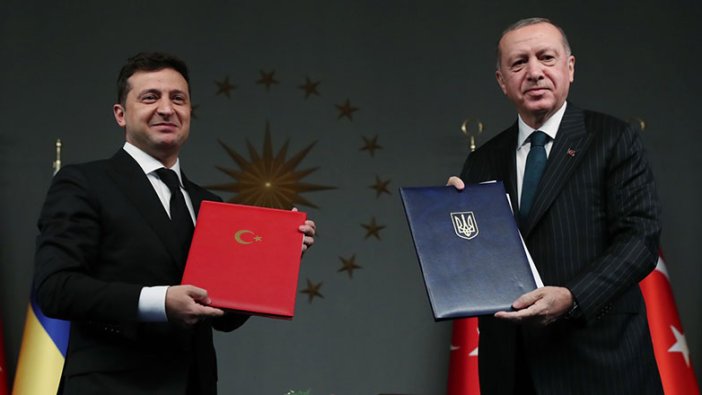 Cumhurbaşaknı Erdoğan ve Zelenski'den ortak basın toplantısı