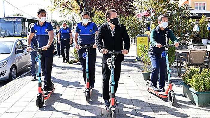 İstanbul'da scooterlı zabıta dönemi