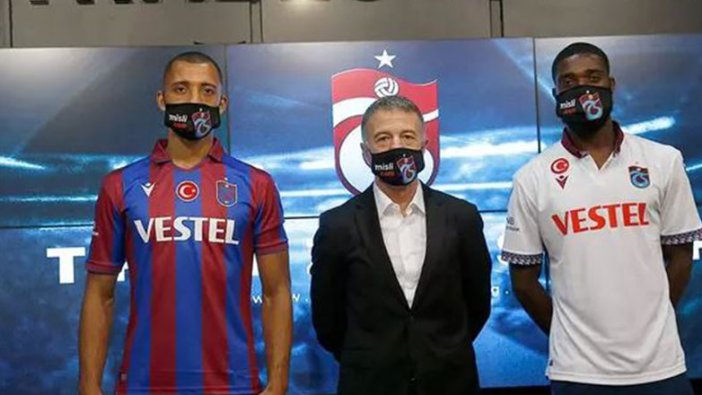 Trabzonspor, Vitor Hugo ve Djaniny Semedo için imza töreni düzenledi