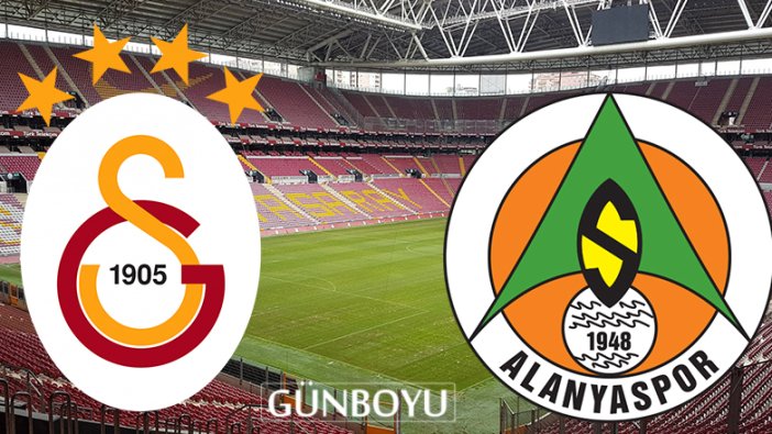 Galatasaray- Alanyaspor maçı bitti
