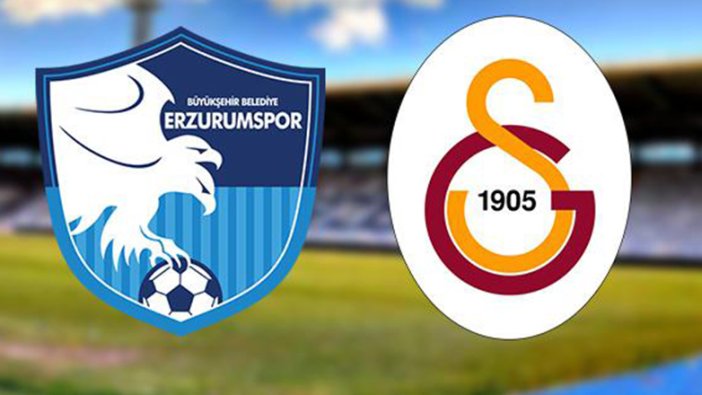 Erzurumspor-Galatasaray maçı bitti