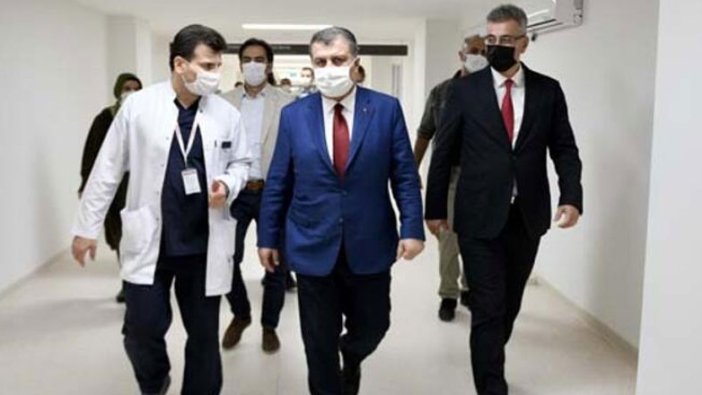 Bakan Fahrettin Koca İstanbul'da hastaneleri denetliyor