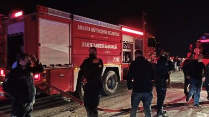 Ankara'da korkutan doğalgaz patlaması! Yaralılar var