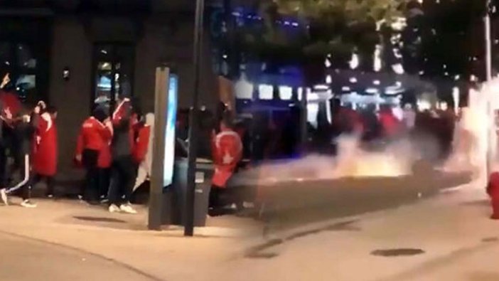 Fransız polisinden Türklere müdahale ve ceza!