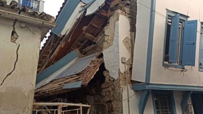 İzmir depremi Yunanistan'ın Sisam adasını da vurdu! 2 ölü