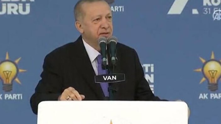 Cumhurbaşkanı Erdoğan Van programı sonrası İzmir'e gidiyor