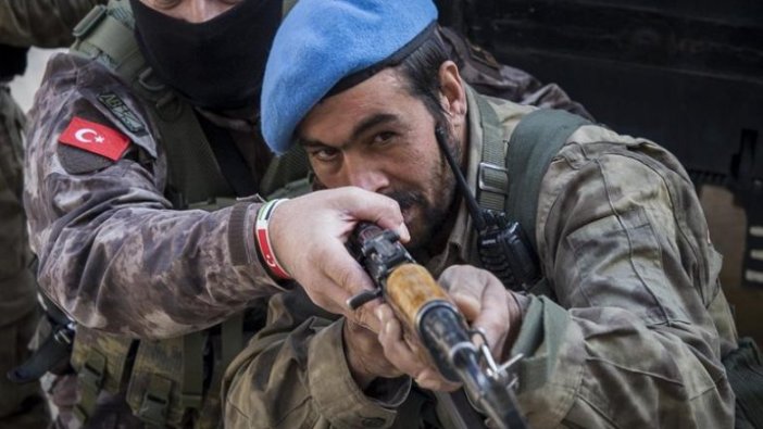 Afrin polisinin özel timine 'özel eğitim'