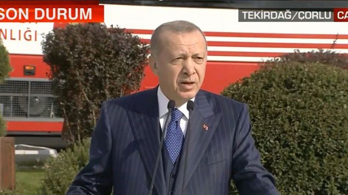 Cumhurbaşkanı Erdoğan Sancak Töreni'nde konuştu! Sizler bastığı dağları titreten...
