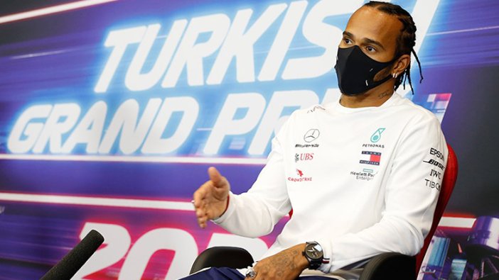 Lewis Hamilton, efsane pilot Schumacher'in rekoru için İstanbul'da