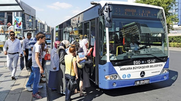 Ankara'da toplu ulaşıma düzenleme