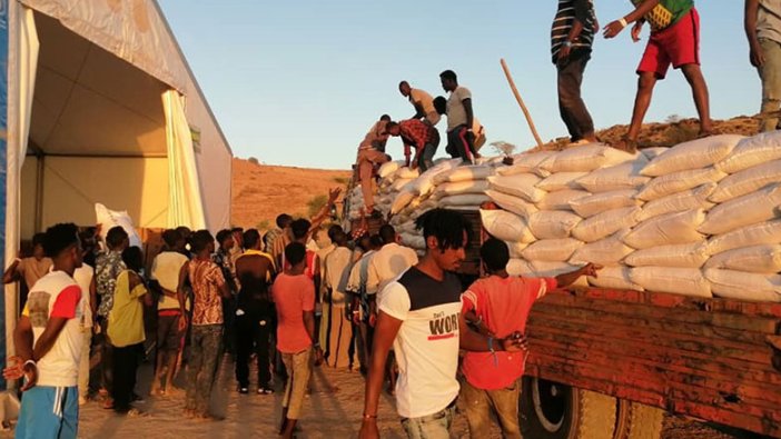 Etiyopya'dan Sudan'a on binlerce insan kaçtı