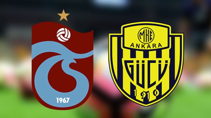 Ankaragücü-Trabzonspor maçı bitti