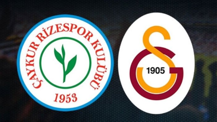 Galatasaray Rize'de farklı kazandı
