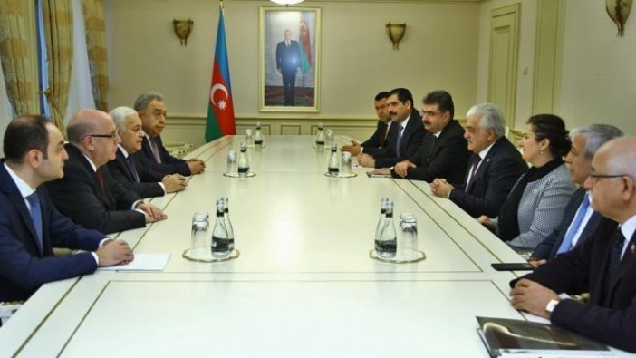 TBMM heyeti Azerbaycan'da