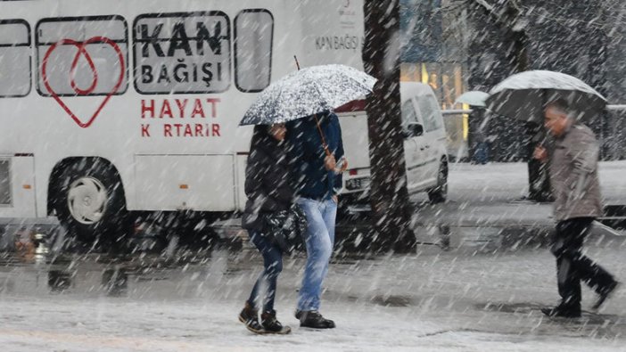 Bursa'da fırtına uyarısı