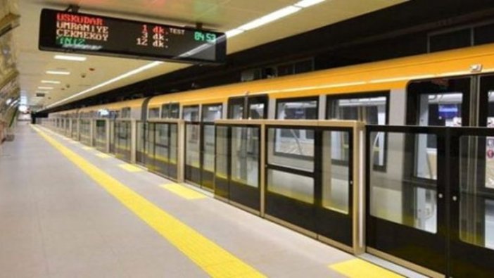Üsküdar-Çekmeköy metro hattında teknik arıza