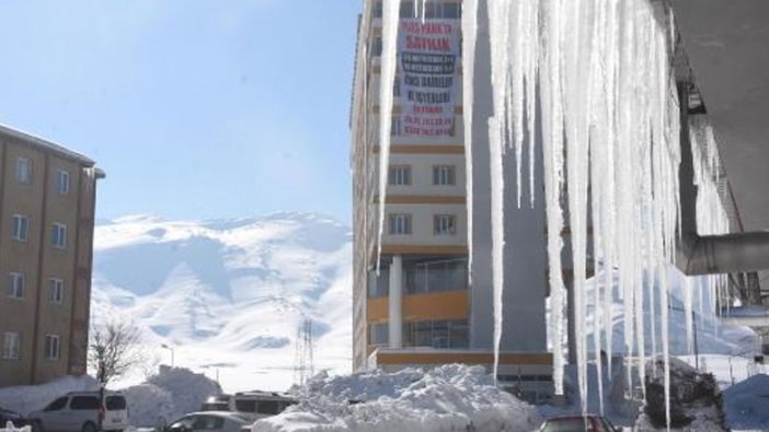 -20 dereceyi gören Bitlis'e çığ uyarısı yapıldı