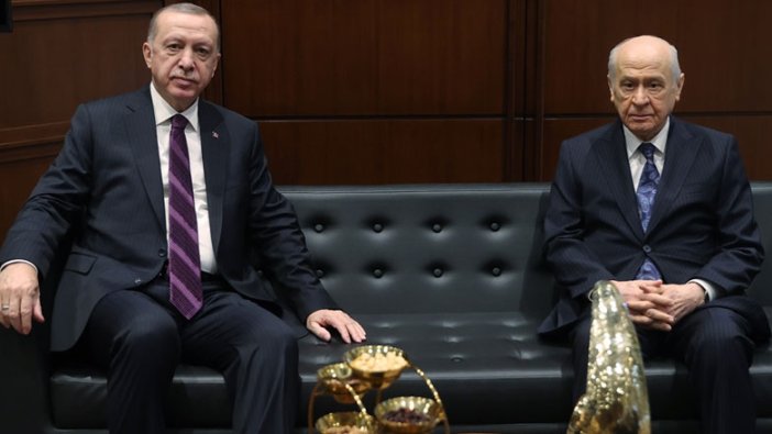 Cunhurbaşkanı Erdoğan Bahçeli ile görüştü