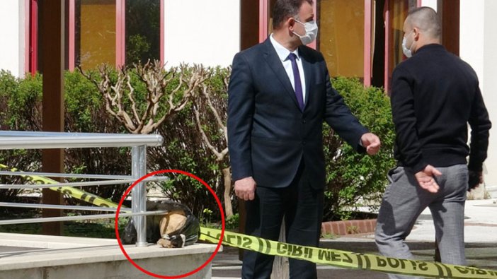 Antalya'da hastane bahçesinde kafatası bulundu