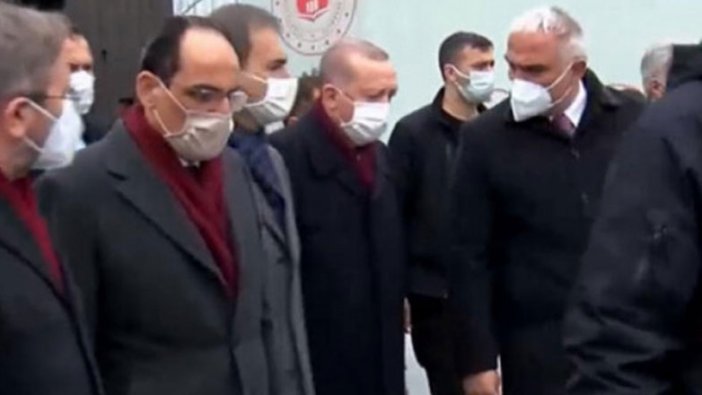 Erdoğan Taksim Camii ve AKM'yi ziyaret etti