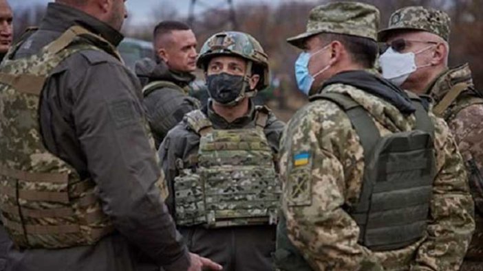 Ukrayna Devlet Başkanı Zelenskiy, Donbas bölgesinde