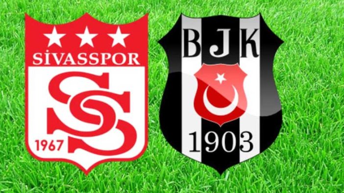 Sivasspor - Beşiktaş maçı berabere bitti