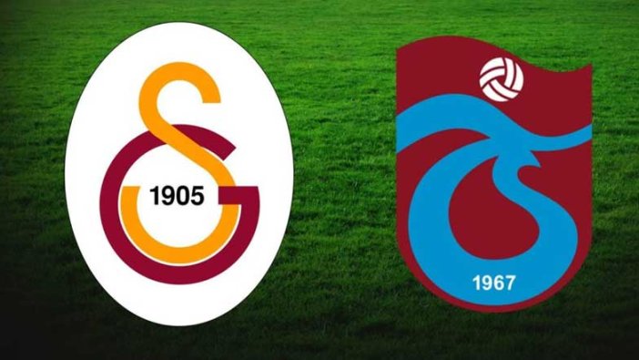 Galatasaray-Trabzonspor maçı berabere bitti