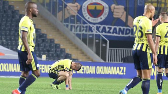 Fenerbahçe yarışta yara aldı