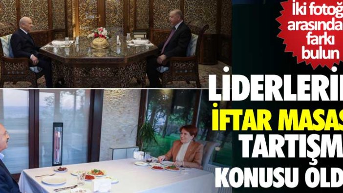 CHP'li Tuncay Özkan paylaştı: Liderlerin iftar masası tartışma konusu oldu