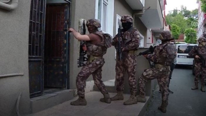 İstanbul'da terör örgütü  IŞİD'e yönelik operasyonda 18 gözaltı